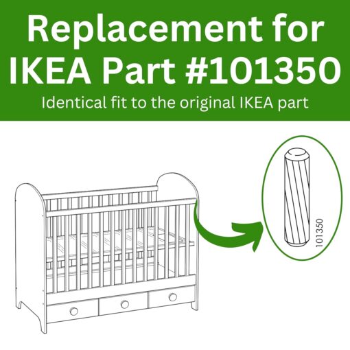 Spare Hardware Parts Replacement for IKEA Wooden Fluted Dowel Pin (101345) Pack of 24 - Image 23