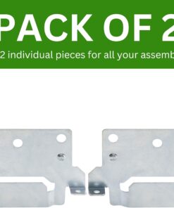 Spare Hardware Parts Replacement for IKEA Bed Frame Part 116791 (Mounting Plate - Pack of 2)  Home & Kitchen