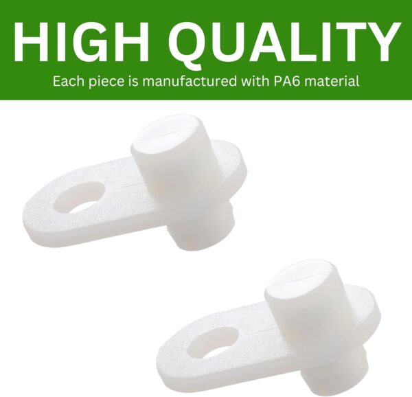 Spare Hardware Parts HEMNES Shoe Cabinet Stopper (Replacement for IKEA Part #116713) (Pack of 4) - Image 5