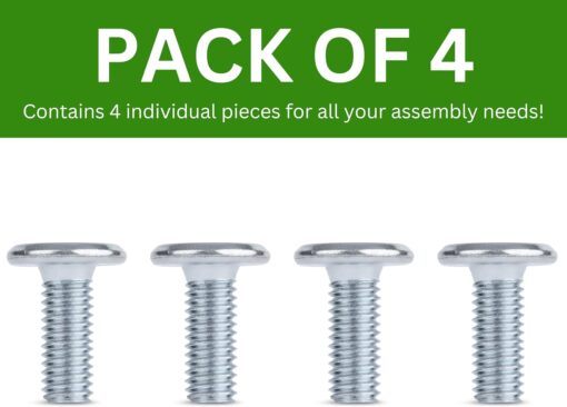 Spare Hardware Parts Replacement for IKEA Furniture Screw Metric Head Cap PF6S Screw - Part #130769 | Joint Connector Bolt M8.0-1.25×20 Full Thread with 5mm Hex Recess | Pack of 4 - Image 6