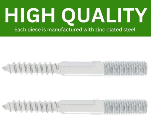 Spare Hardware Parts Bed Frame Hanger Bolt (Replacement for IKEA Part #114334) (Pack of 4)  Home & Kitchen - Image 5