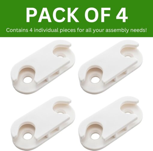 Spare Hardware Parts IKEA HEMNES Shoe Cabinet Hinge (IKEA Part #110364) (Pack of 4) - Image 5