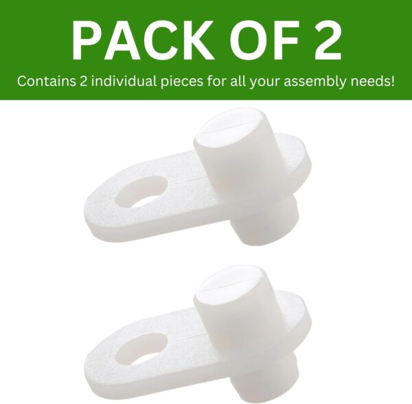 Spare Hardware Parts HEMNES Shoe Cabinet Stopper (Replacement for IKEA Part #116713) (Pack of 4) - Image 3