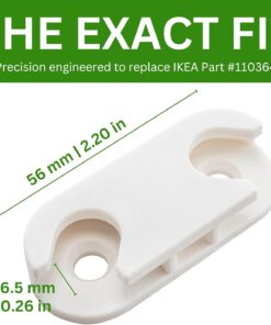 Spare Hardware Parts IKEA HEMNES Shoe Cabinet Hinge (IKEA Part #110364) (Pack of 4)