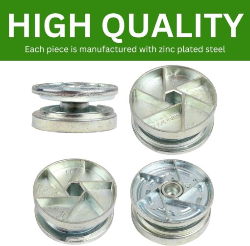 Spare Hardware Parts Wheel Lock for MALM (Replacement for IKEA Part #114670) (Pack of 4)  Home & Kitchen - Image 5