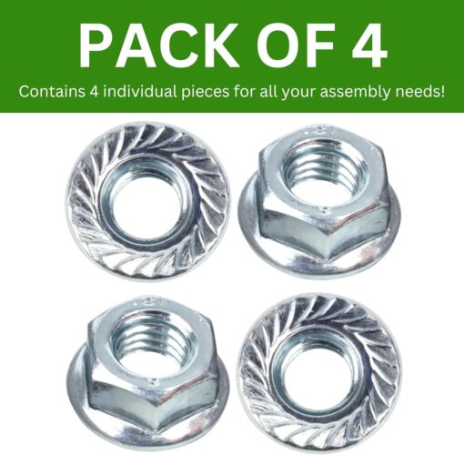 Spare Hardware Parts Bed Frame, Table Nut (Replacement for IKEA Part #114254) (Pack of 4) - Image 5
