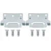 Replacement Mounting Plates and Screws Compatible with IKEA Parts 116791 and 105307
