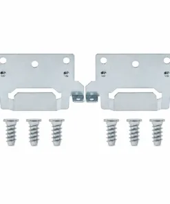 Replacement Mounting Plates and Screws Compatible with IKEA Parts 116791 and 105307