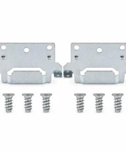 Replacement Mounting Plates and Screws Compatible with IKEA Parts 116791 and 110789