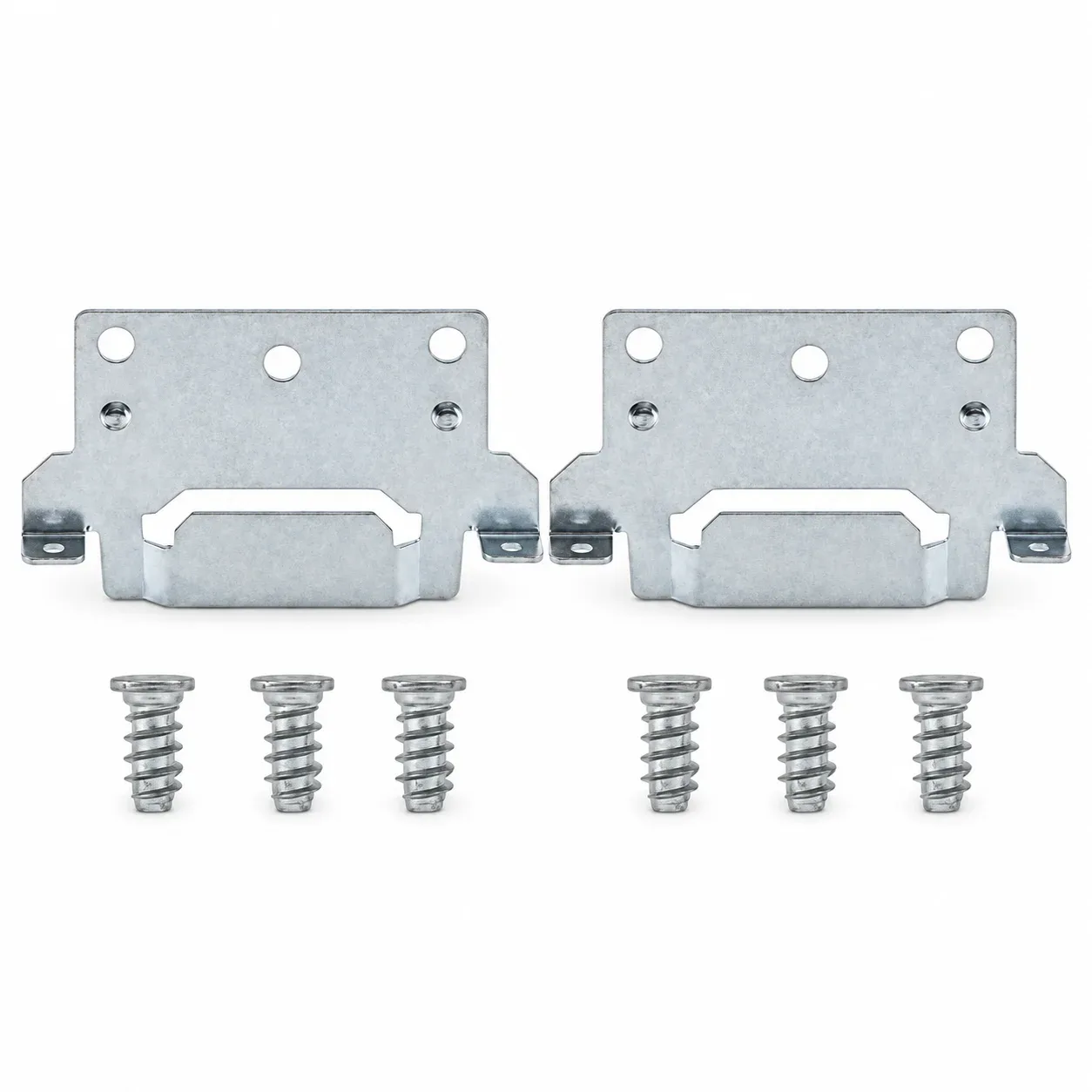 Replacement Mounting Plates and Screws Compatible with IKEA Parts 116791 and 110789