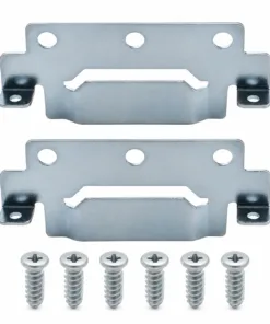 Replacement Mounting Plates and Screws Compatible with IKEA Parts 139301 and 110789