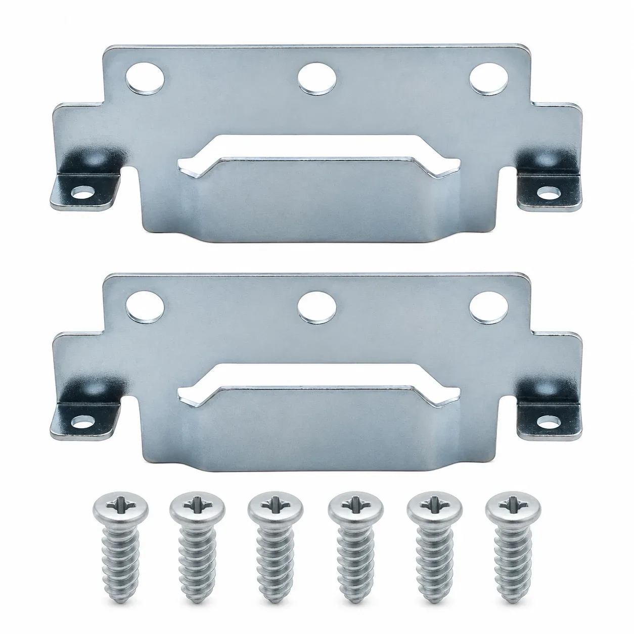 Replacement Mounting Plates and Screws Compatible with IKEA Parts 139301 and 110789