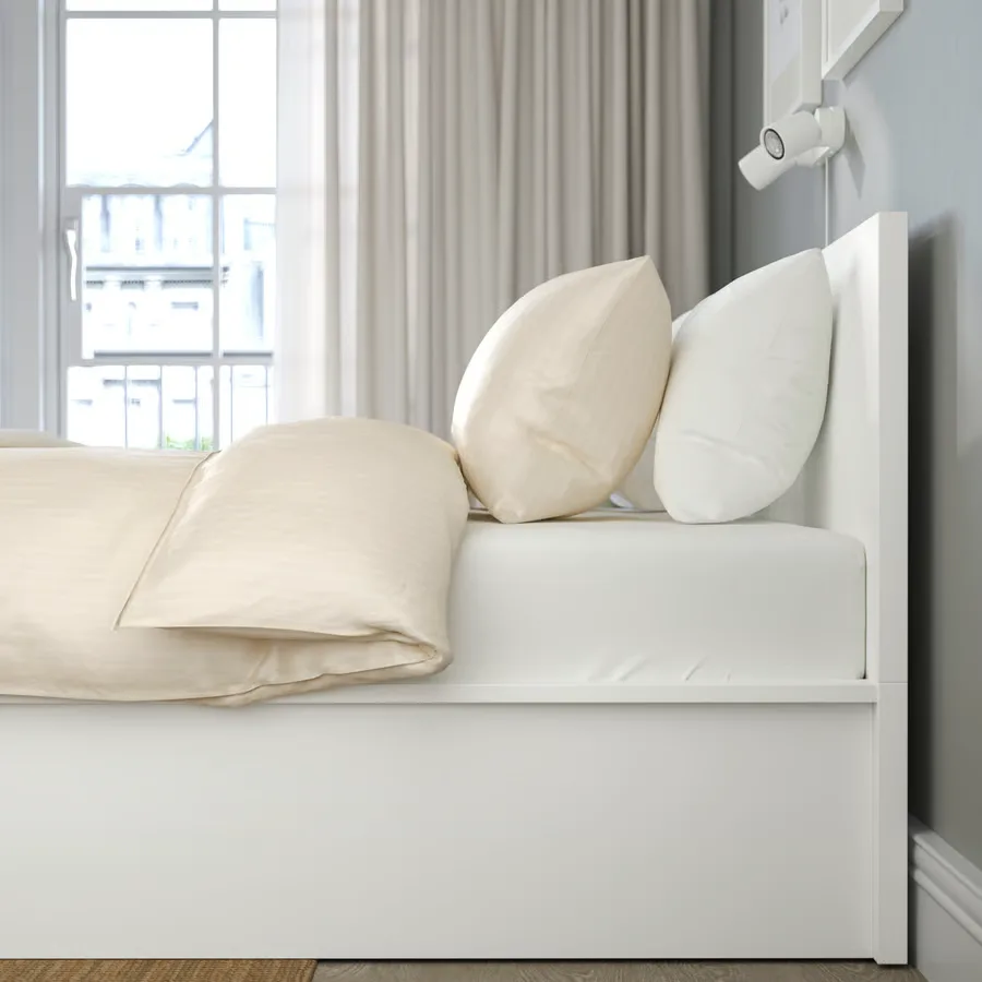 MALM Storage Bed, White, Queen - Image 6